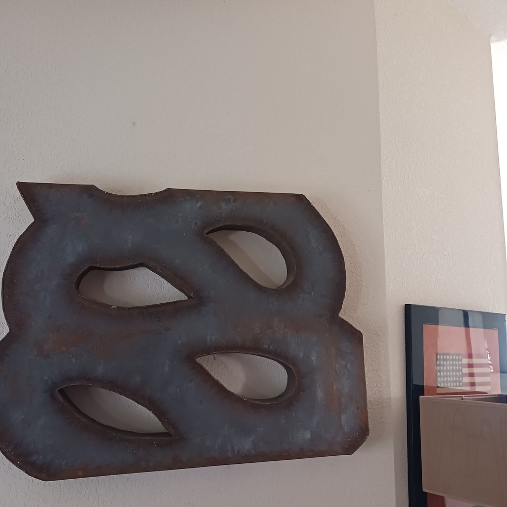 Rustic Metal Wall Art Decor